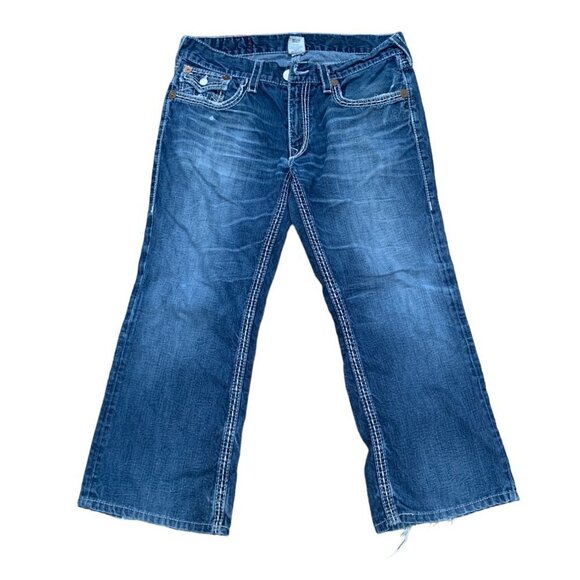Vintage True Religion Jeans Size 36 BILLY BIG T Blue - Picture 6 of 6
